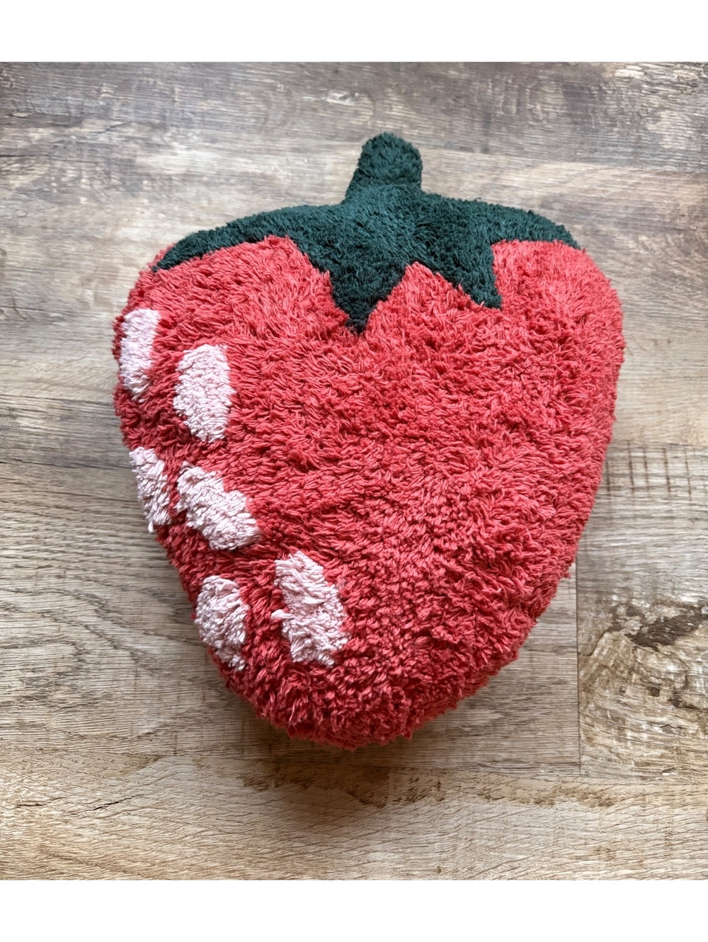 Plush Strawberry Shaped Pillow Decorative Soft Cushion